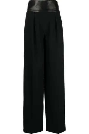 SYSTEM Taillenhose mit Falten