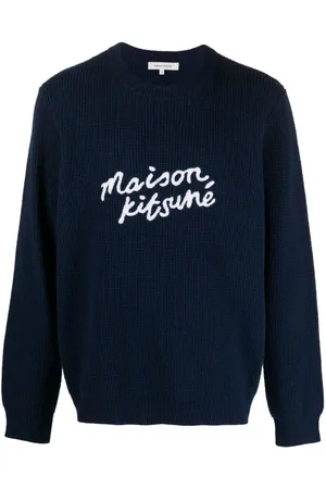 Maison Kitsuné Pullover mit Logo-Stickerei