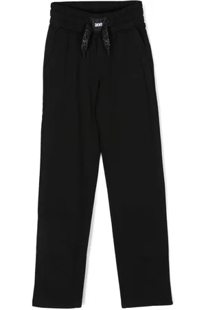 DKNY Jogginghose mit Logo-Patch