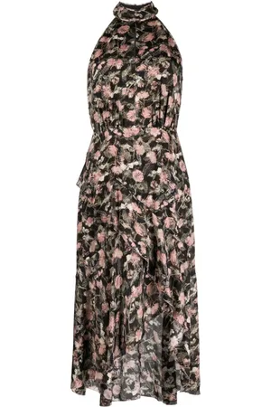 Marchesa Notte Kleid mit Print