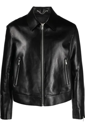 Lanvin Lederjacke mit Reißverschluss