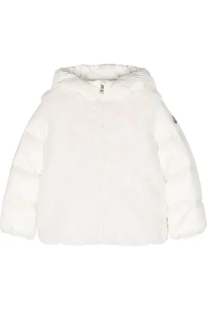 Moncler Natas Mantel aus Teddy-Fleece