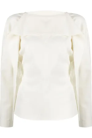 Rohe Bluse im Layering-Look