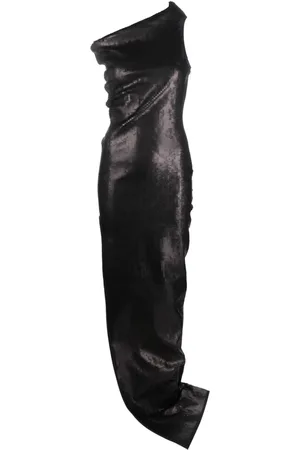 Rick Owens Kleid mit asymmetrischem Ausschnitt