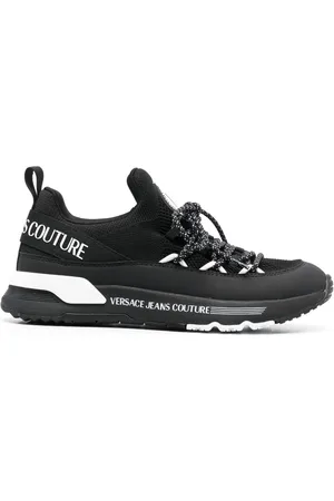 VERSACE Sneakers mit Logo-Patch