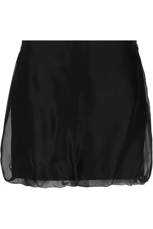 BLANCA Midirock aus Seidensatin