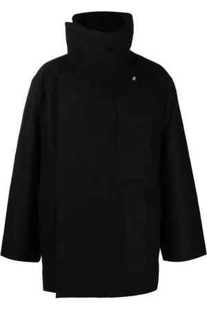 Rick Owens Jumbo Daunenmantel mit Stehkragen