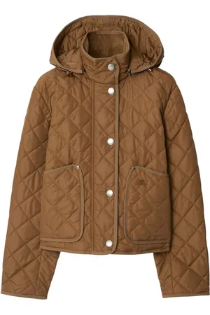 Burberry Gesteppte Kapuzenjacke