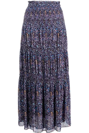 Marant Etoile Nunca Midirock mit Blumen-Print