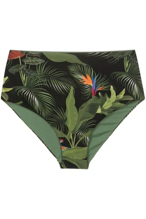 Lygia & Nanny Bikinihöschen mit Blatt-Print