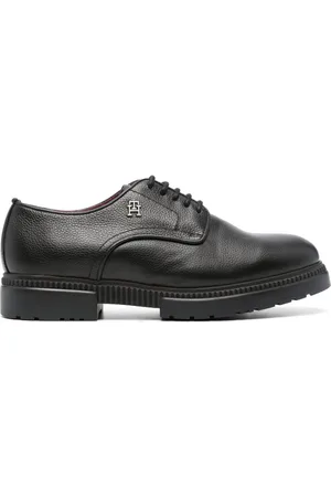 Tommy Hilfiger Derby-Schuhe mit Logo-Schild
