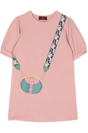 Aigner Kleid mit grafischem Print