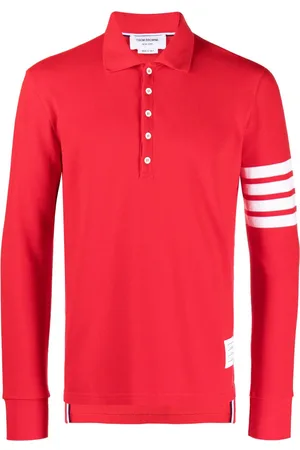 Thom Browne Poloshirt mit Streifen