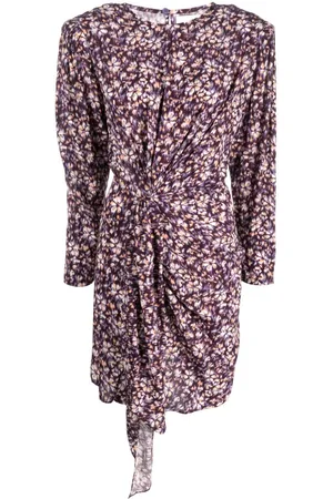 Marant Etoile Dulce Minikleid mit Blumen-Print