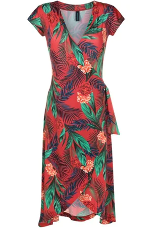 Lygia & Nanny Falcão Kleid mit botanischem Print