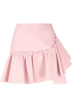 Msgm Taillenrock mit Rüschenborte