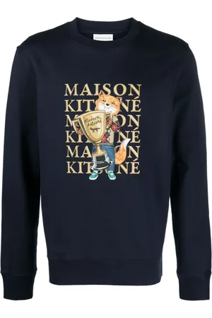 Maison Kitsuné Sweatshirt mit Fuchs-Print