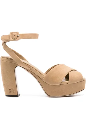 Miu Miu Sandalen mit Plateau