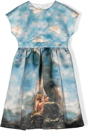 Roberto Cavalli Kleid mit Falten