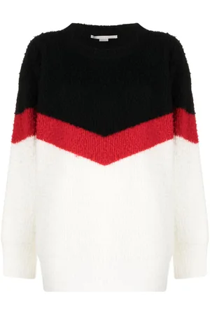 Stella McCartney Pullover mit Zickzackmuster