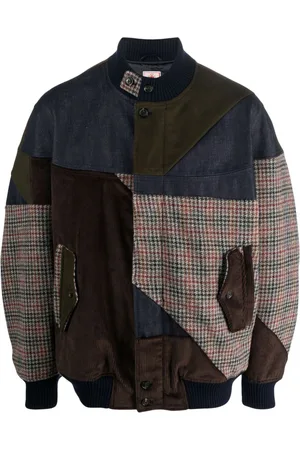 Baracuta Bomberjacke im Patchwork-Look