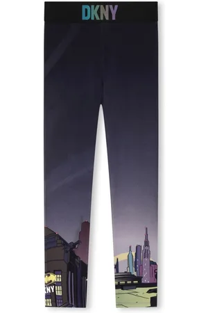 DKNY X Batman Leggings mit grafischem Print