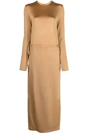 Jil Sander Midikleid mit Kordelzug