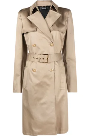 VERSACE Doppelreihiger Trenchcoat