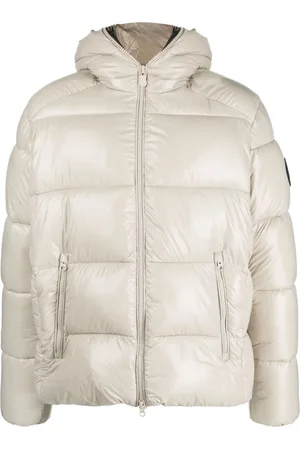 save the duck Gefütterte Jacke mit Logo-Patch