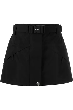 Prada Minirock mit Schnallen