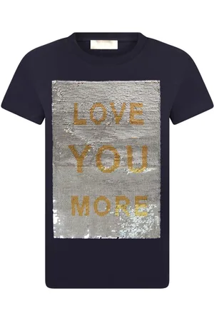 Elie saab T-Shirt mit Pailletten