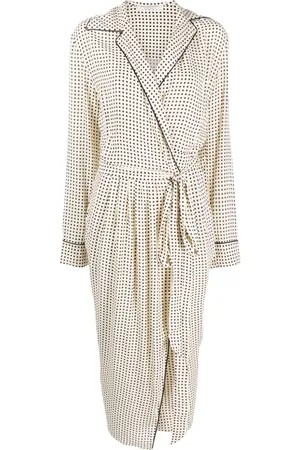 Serafini Midikleid mit Polka Dots