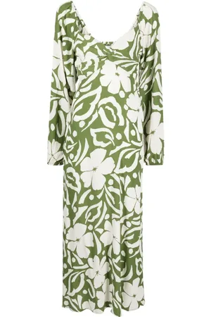 FAITHFULL THE BRAND Ondina Midikleid mit Blumen-Print