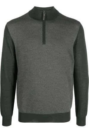 CANALI Pullover mit Reißverschluss