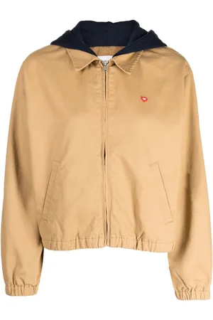Chocoolate Kapuzenjacke mit Logo-Stickerei