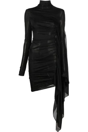 MUGLER Drapiertes Minikleid