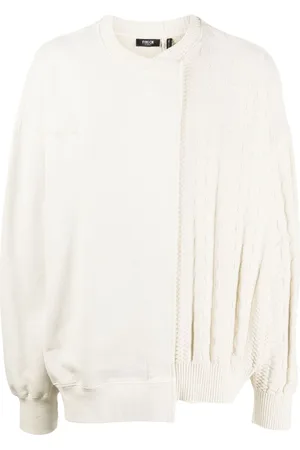 FIVE CM Sweatshirt mit Zopfmuster