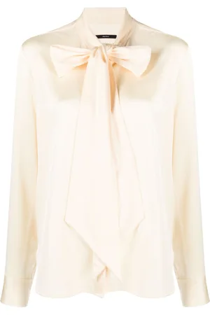ALEX PERRY Bluse mit Schleifenkragen