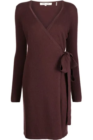 Diane von Furstenberg Minikleid mit V-Ausschnitt