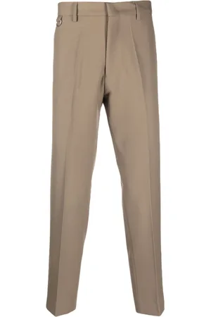 LOW BRAND Cropped-Hose mit Bügelfalten