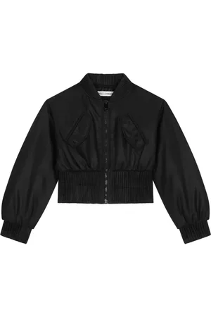 Dolce & Gabbana Bomberjacke mit Logo-Schild