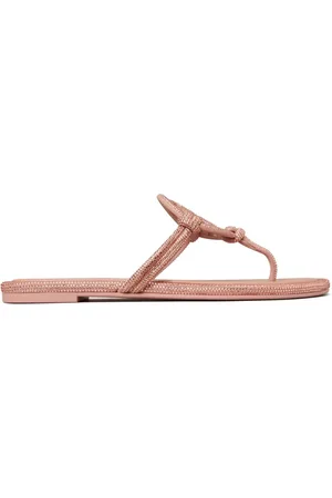 Tory Burch Flip-Flops mit Kristallen