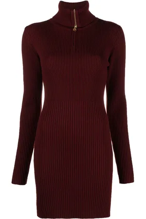 Patou Geripptes Minikleid