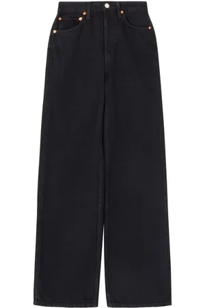 RE/DONE Wide-Leg-Jeans mit hohem Bund
