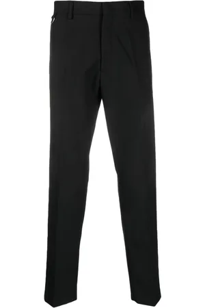 LOW BRAND Cropped-Hose mit Bügelfalten