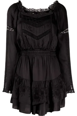 LOVESHACKFANCY Minikleid mit Spitzendetail