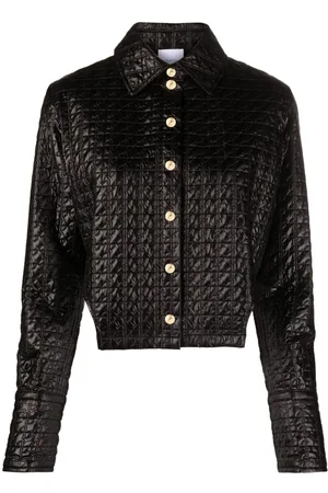 Patou Gesteppte Cropped-Bomberjacke