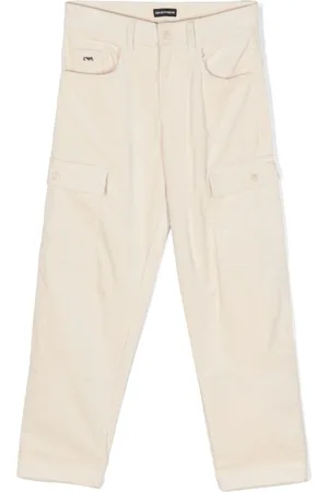 Emporio Armani Tapered-Hose aus Cord