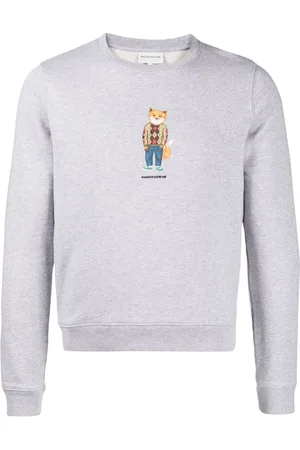 Maison Kitsuné Sweatshirt mit Fuchs-Print