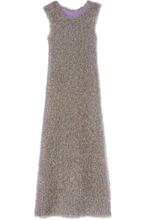 Jil Sander Midikleid mit V-Ausschnitt